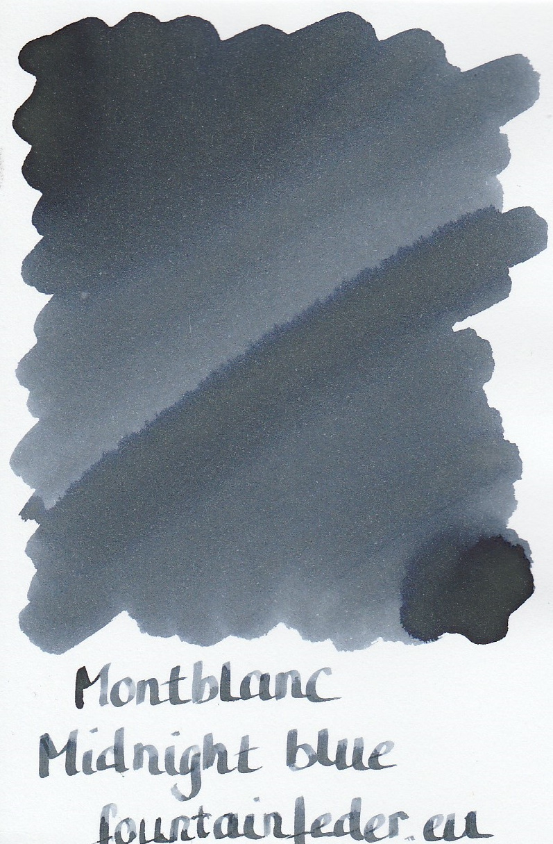 Montblanc midnight 2024 blue ink